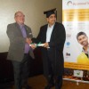 Mohammad Abdul Halin recieves his CG NVQ level 5 Diploma in Health and Safety